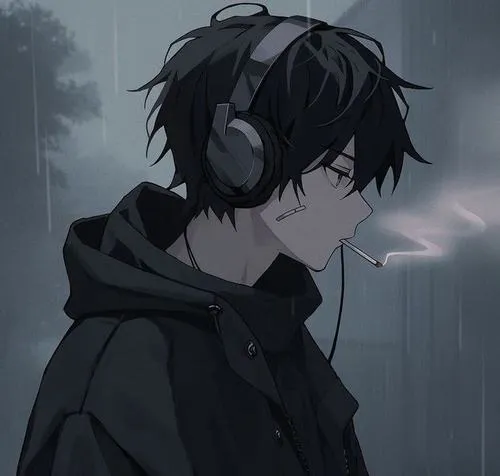 66 Ảnh Avatar Anime Nam Buồn với tâm trạng cô đơn thất tình đầy suy tư