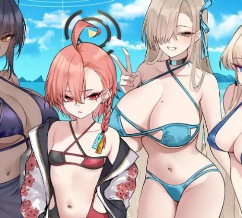 Ảnh Gái Anime Mặc Bikini Đẹp Hút Mắt, Quyến Rũ Hot Nhất 2025